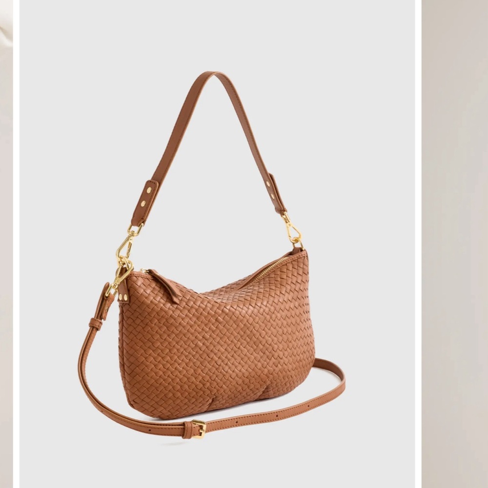 Italian Handwoven Leather Mini Shoulder